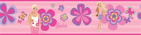 Instant Wall Decor - Barbie Deco Peel & Stick Border