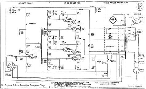 Solid State Guitar Amplifier Schematics