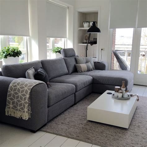 30+ Grey Leather Sofa Living Room Ideas – DECOOMO