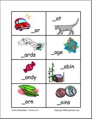 Board Game: Coral and Kelp (primary/elem) | Abcteach