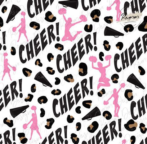 Seamless Leopard Cheer Sublimate Download Digital Paper - Etsy