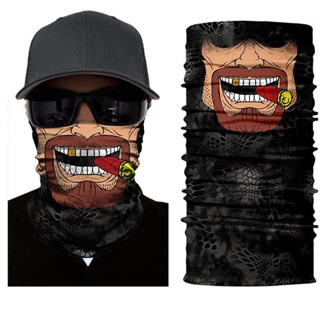 Multi-function Headwear Outdoor Sports Cycling Motorcycle Neck Warmer Scarf Face Mask Headband ...