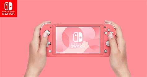 That Cute Coral Pink Nintendo Switch Lite Is Available For Preorder