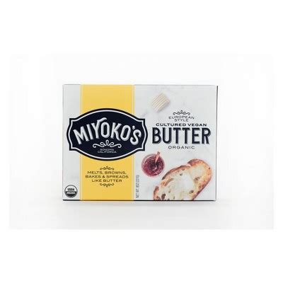 Miyoko's Europeanstyle Vegan Butter: Nutrition & Ingredients | GreenChoice