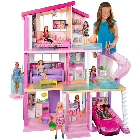 Barbie Dreamhouse Playset Barbie Dream House Barbie Dream Portable ...