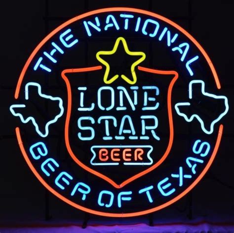 lone star beer neon sign