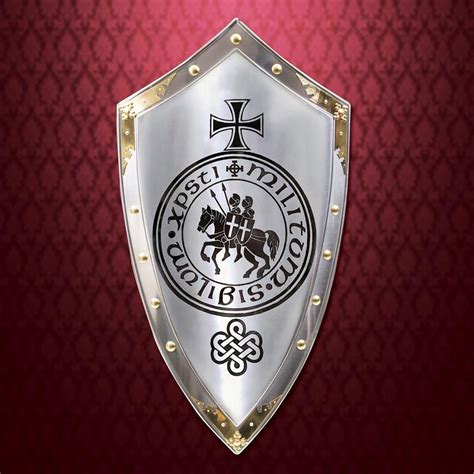 Knights Templar Shield | Marto Shield - Costumes and Collectibles