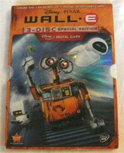 Wall-E (DVD, 2008, 3-Disc Set, Special Edition) for sale online | eBay