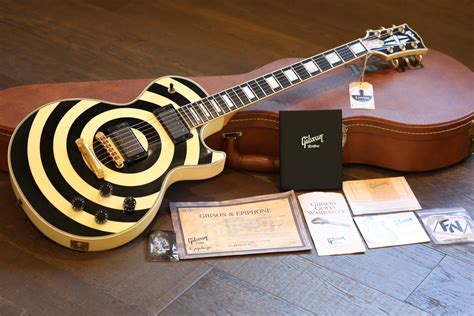 Iconic! 2010 Gibson Zakk Wylde Signature Les Paul Custom Bullseye + COA & Hard Case | Lovies Guitars