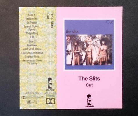 The Slits - Cut (1979, Cassette) | Discogs