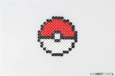 Pokeball Perler Bead Craft | And Next Comes L