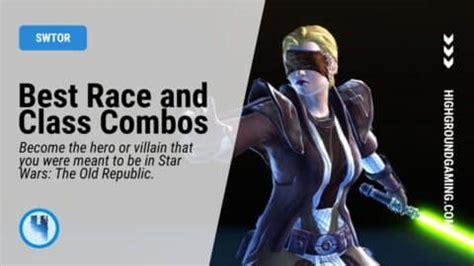 SWTOR: Best Race and Class Combos