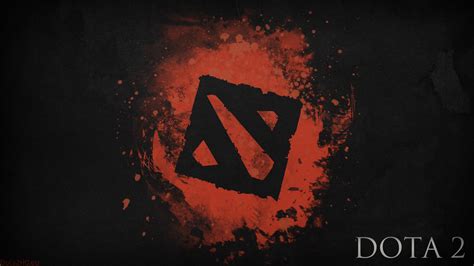 DOTA 2, Logo Emblem, HD Wallpaper | Rare Gallery