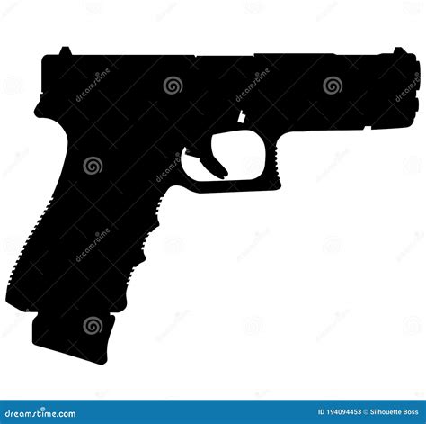 Semi Caliber 9 Mm Glock 18C Standard 9 Mm Luger Handgun, Pistols for Police and Army, Special ...