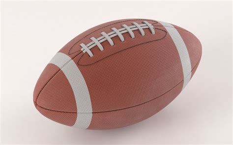 American Football Ball 3D model | CGTrader