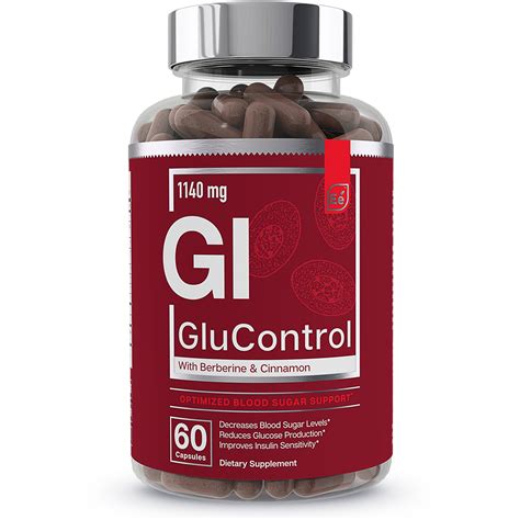 Essential elements GluControl | Blood Sugar Support Supplement - 60 Capsules - Walmart.com