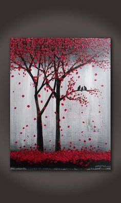 Black, white and red painting ideas on Pinterest