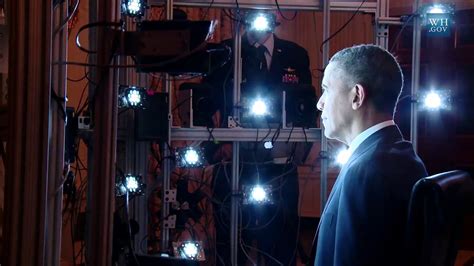 Desire This | Smithsonian Displays 3-D Portrait of President Obama [Video]