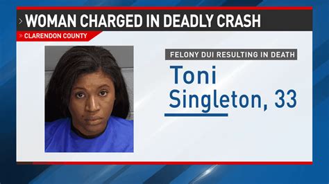 Woman charged with DUI in crash that killed Summerton's first African American mayor