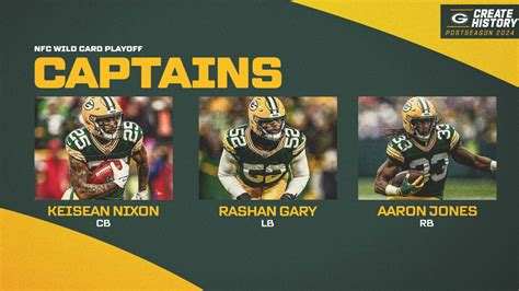 Packers pick captains for Sunday's playoff game vs. Cowboys