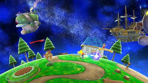 New Smash Bros. gets Super Mario Galaxy stage - GameSpot