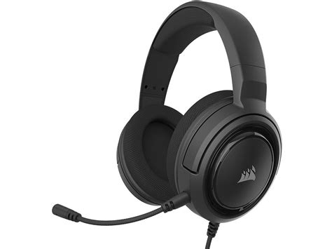 Corsair CA-9011195 HS35 Wired Stereo Carbon Gaming Headset - Wootware