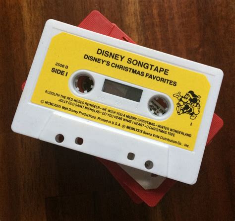 Five Vintage DISNEY Cassette Tapes by ThingsNStuffYouNeed on Etsy