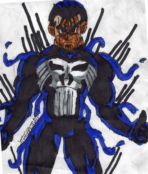 Punisher-Venom by ChahlesXavier on DeviantArt