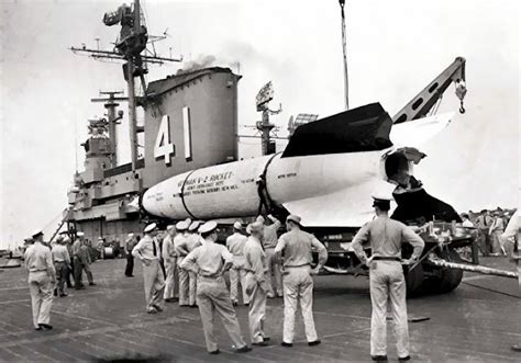 Operation Sandy: 75th Anniversary of V-2 Rocket Launch on USS Midway - Midway Currents Fall 2022