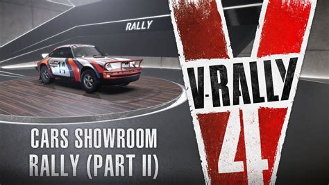 V-RALLY 4 - Cars showroom: Rally (part 2) | The GoNintendo Archives ...