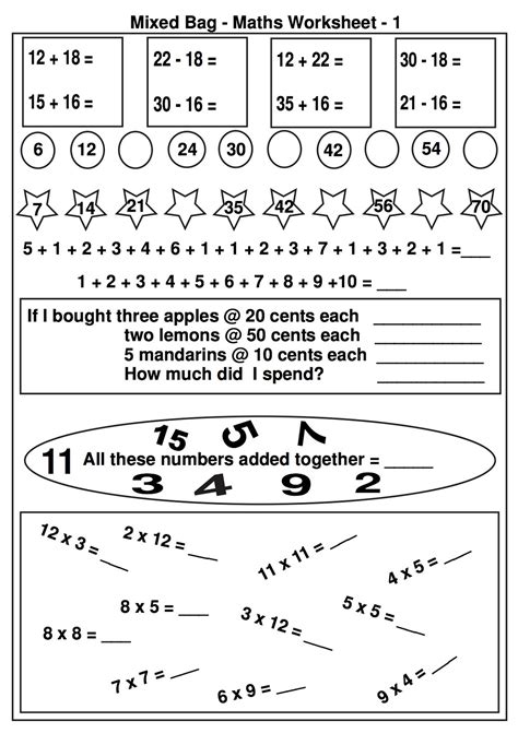 Printable Math Games for Kids | Activity Shelter