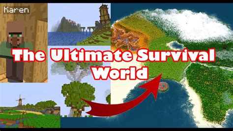 Getting Started in the Ultimate Survival World by Trixyblox!!! (Part 1) - YouTube