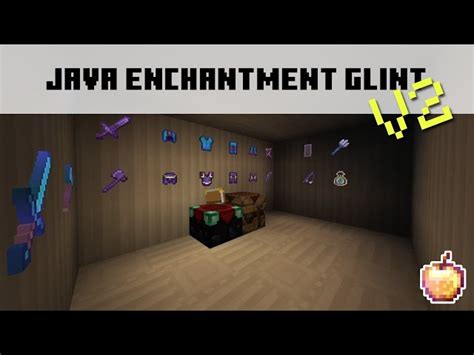 Java Enchantment Glint Minecraft Texture Pack