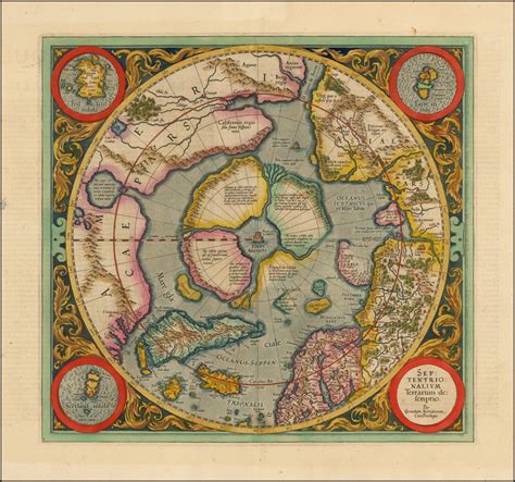 Old Map Of Earth