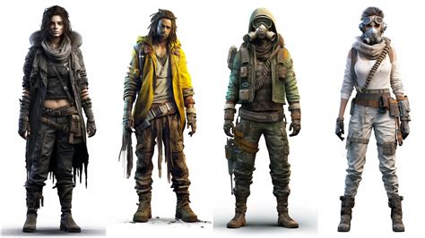 ArtStation - +350 Post Apocalyptic Characters Concept(4k) | Artworks