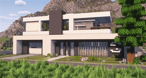 Minecraft Modern House Design