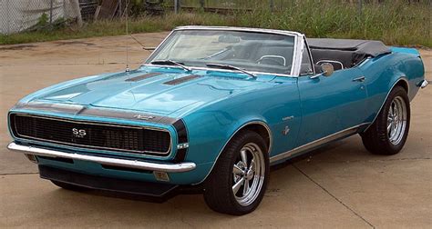 All About Muscle Car: 1967 Camaro SS Convertible