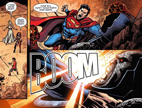 Superman Attacks Darkseid – Comicnewbies