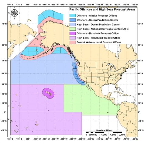 NWS Marine Forecast Areas