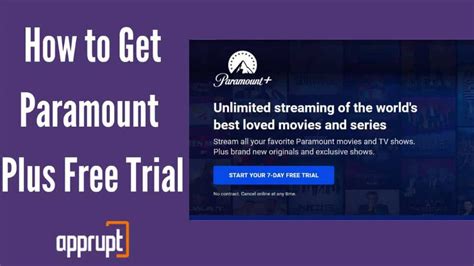 How to Get Paramount Plus Free Trial