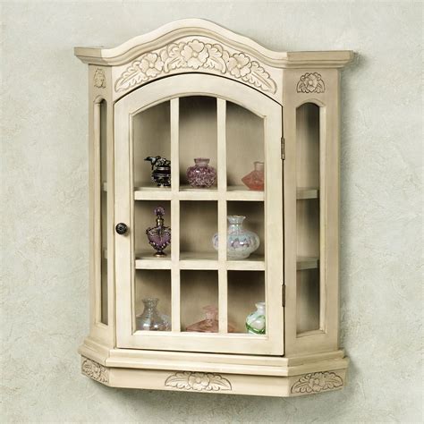 Stylish And Functional Small Curio Cabinet With Glass Doors - Home Cabinets