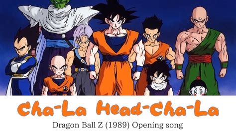 Dragon Ball Z - 1989 Opening - Cha-La Head Cha-La Lyrics (Eng / Kan / Rom) - YouTube