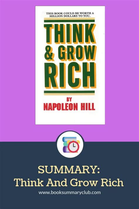 Think And Grow Rich Summary | BookSummaryClub