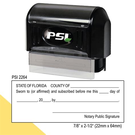 Florida Notary Jurat Stamp | Order Online | Fast Shipping | Notary.net