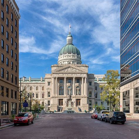 Indiana State Capitol Dome Interior Stock Image - Image of glass, capital: 29349977