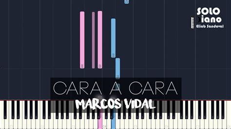 Marcos Vidal - Cara a Cara | Easy Piano Tutorial + Partitura Accords - Chordify