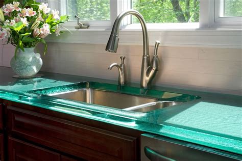 Modern Kitchen Countertops from Unusual Materials: 30 Ideas