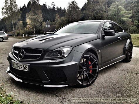 Automobile Trendz: Mercedes-Benz C63 AMG Matt Black