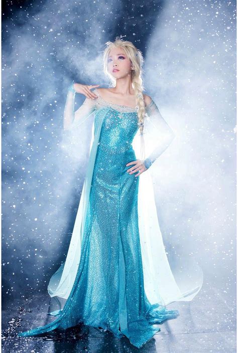 Frozen Sparkle Blue Princess Elsa Costume N9189