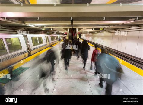 Embarcadero BART Station Stock Photo - Alamy